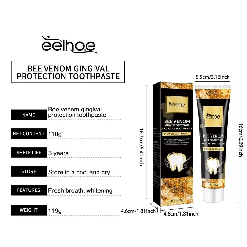 Gum Repair Toothpaste Plaque Caries Removal Protect Gingiva Treat Bad Breath Fade Tooth Stain Deep Clean Brightening Toothpaste