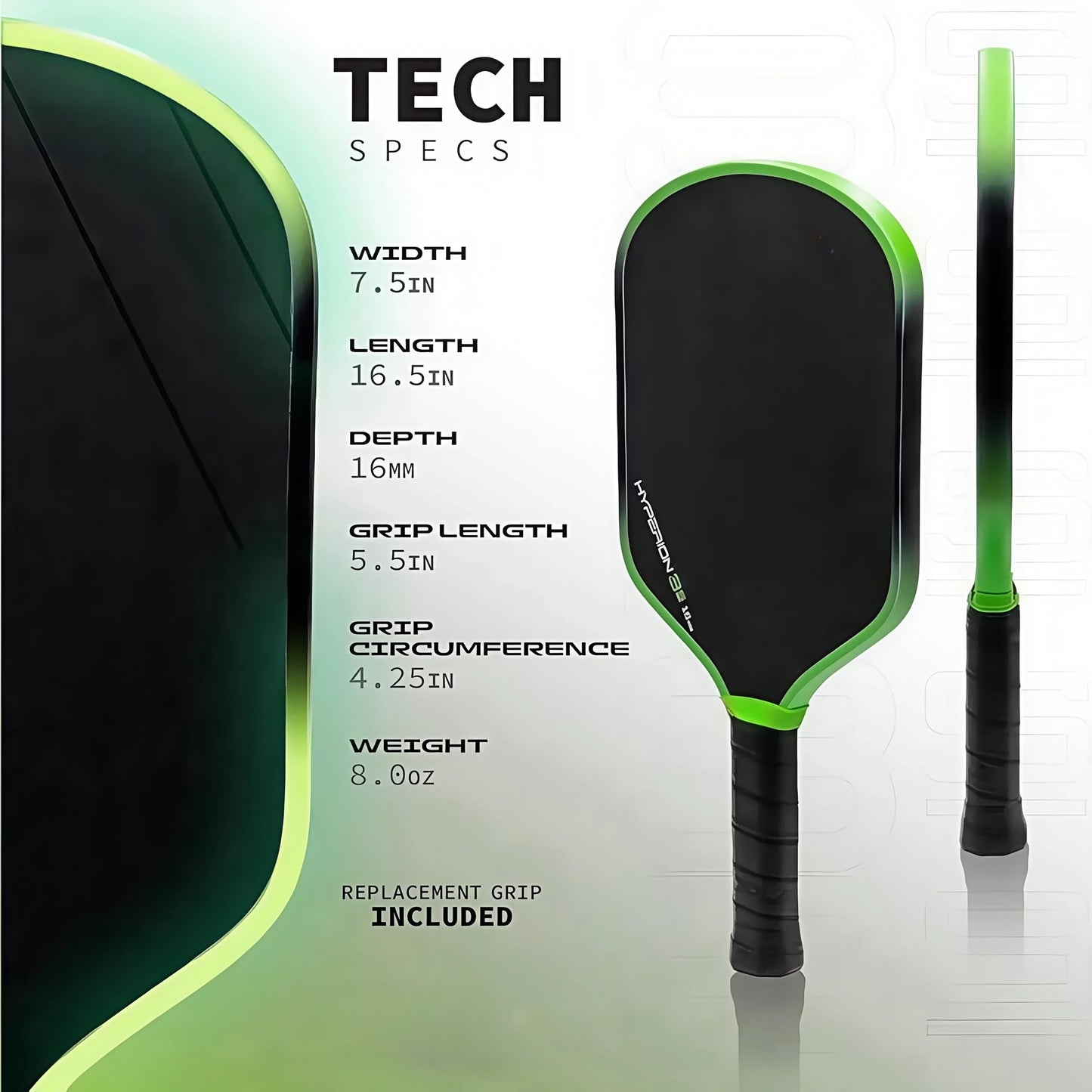 2025 Hyperion 3S Competition Pickleball Paddle