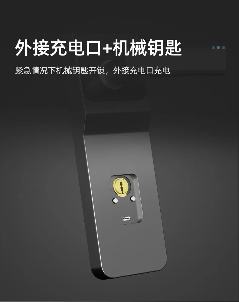 TTlock Hotel Lock Smart Door Lock Password Electronic Door Lock IC Card NFC APP Remote Unlock Homestay Apartment Password Locks