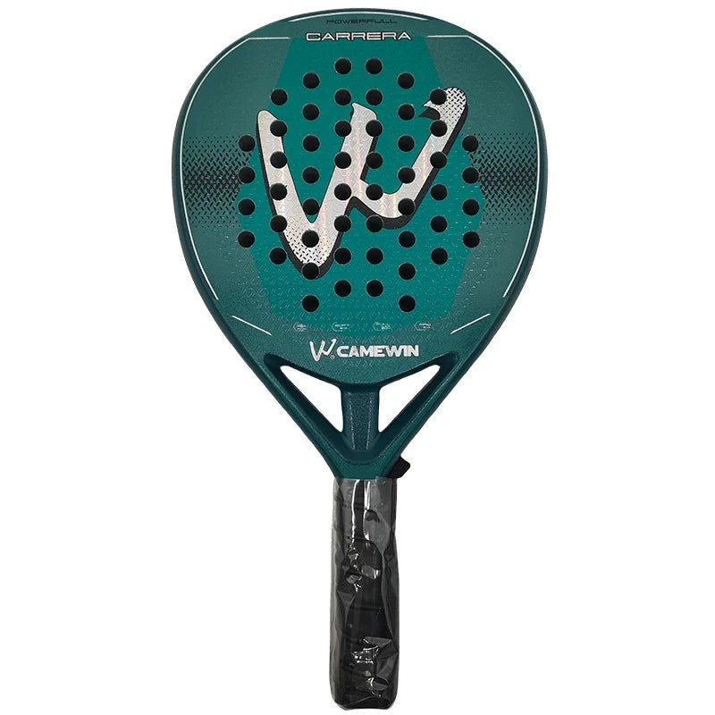 100% Carbon Fiber Padel Racket with EVA Memory Foam Core