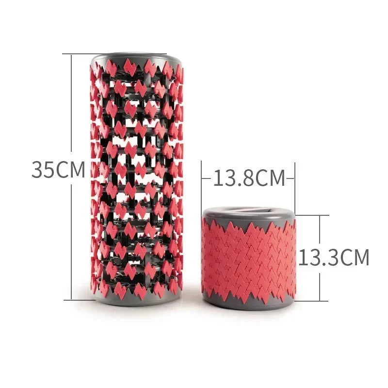 Adjustable Yoga Column Telescopic Foam Roller For Female Household Fitness Portable Muscle Relaxation Accessories