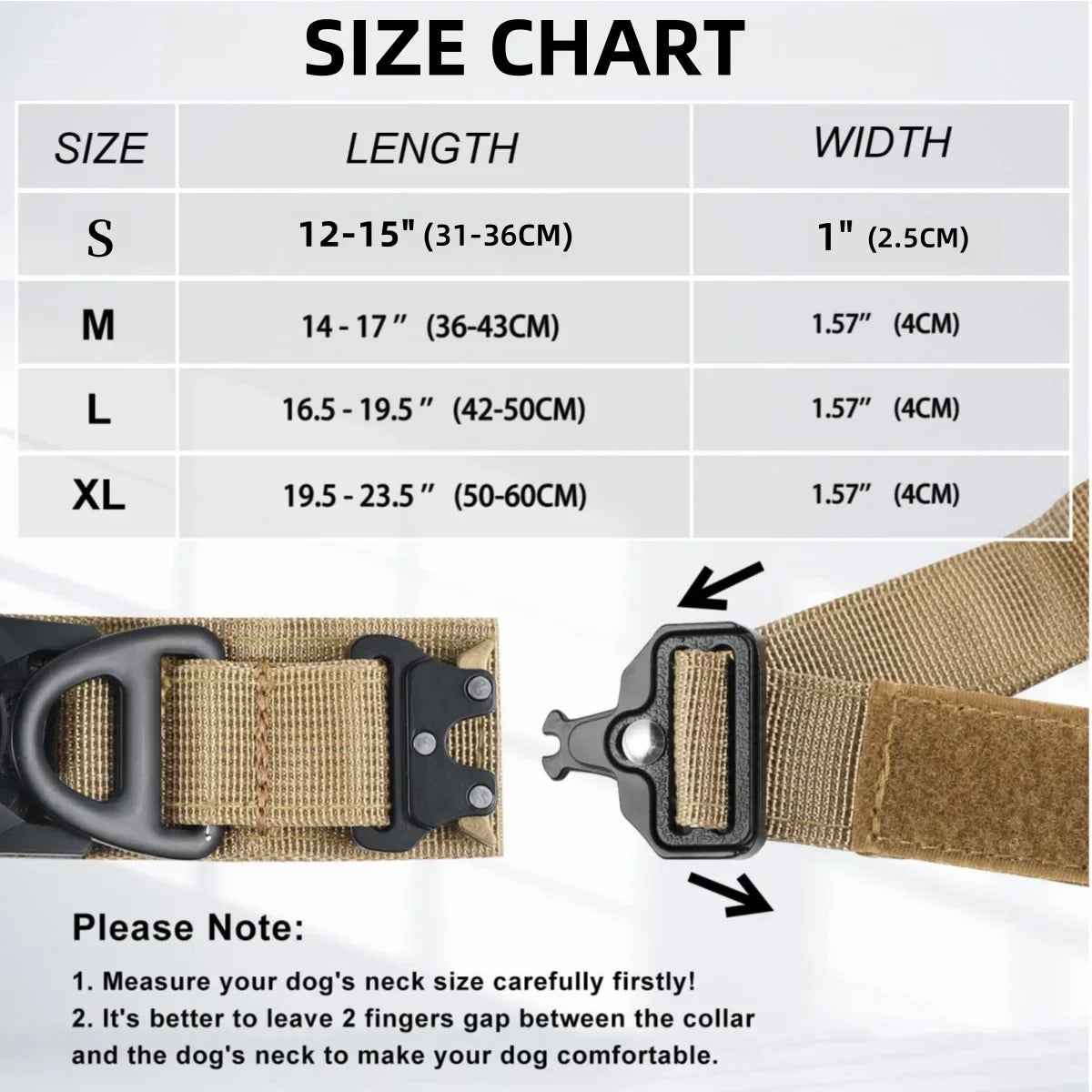 Adjustable Nylon AirTag Dog Collar