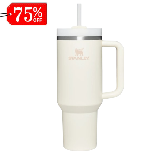 Stanley Quencher H2.0 FlowState Tumbler 40oz (Cream)