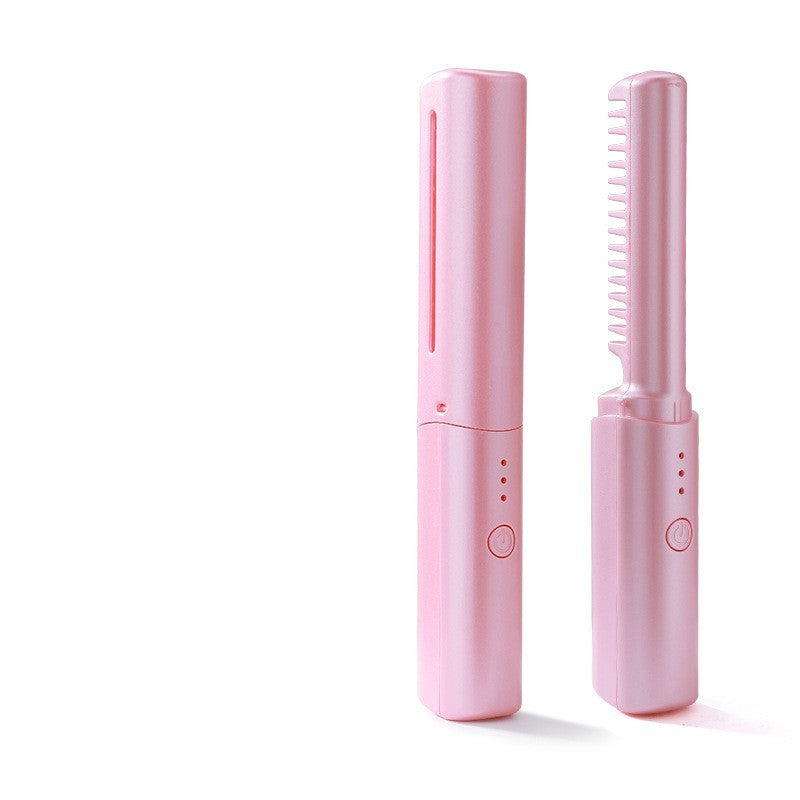2-in-1 Wireless Hair Straightener